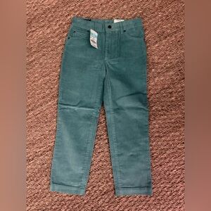 J. McLaughlin Kids Teal Corduroy Pants Sz 6